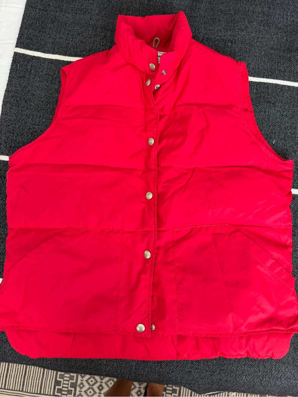 Vintage red L.L. Bean Puffer Vest.  SO COOL!!